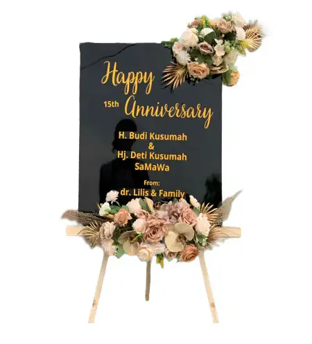 Papan Bunga Akrilik Seunagan